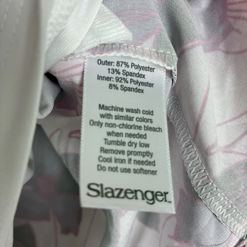 Slazenger Women's Golf Skirt Skort XL Pockets Floral Colorful Sport‎ Pickleball